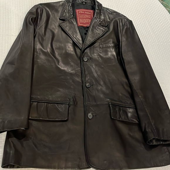 Couture by J. Park Lamb Leather Black Men’s Jacket. Excellent condition XL - Picture 4 of 16